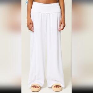 BNWT Hollister Wide Leg Linen Pants